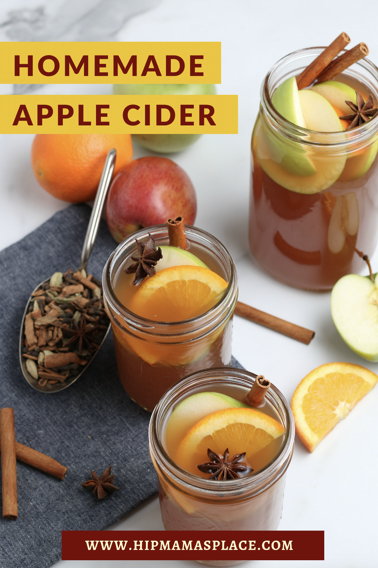 Here's your recipe for easy, comforting and delicious homemade apple cider! 