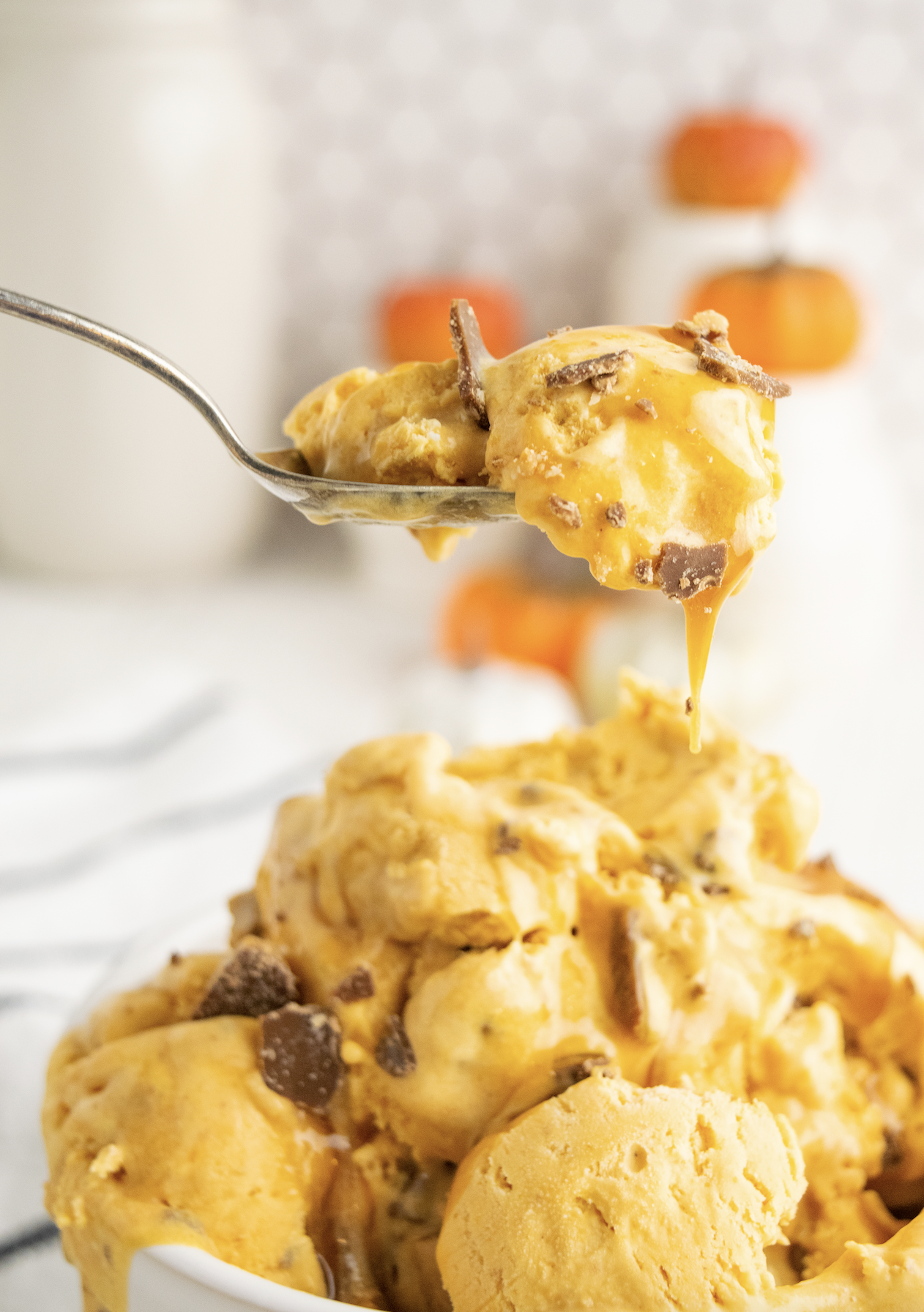 no churn pumpkin ice cream