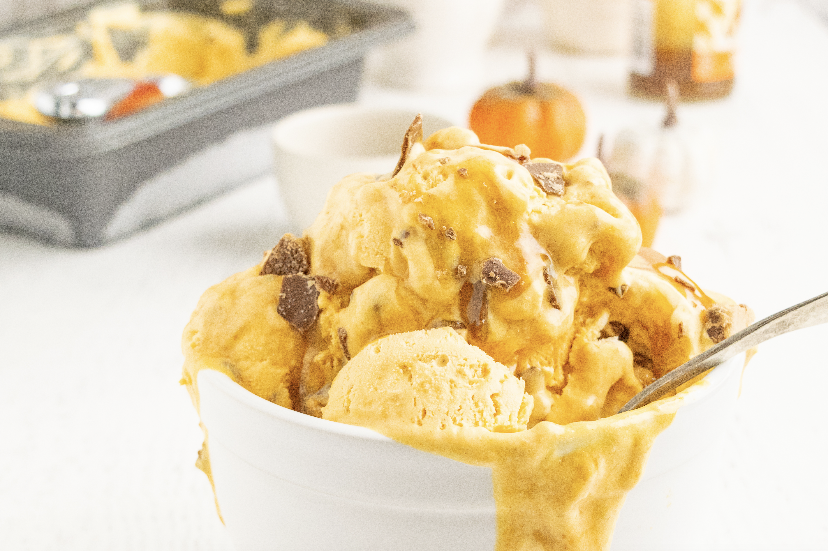 no churn pumpkin ice cream 