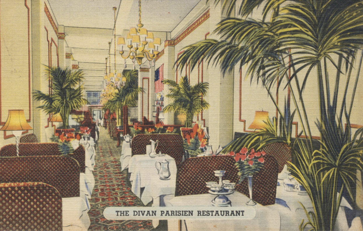 The Divan Parisien Restaurant New York City 