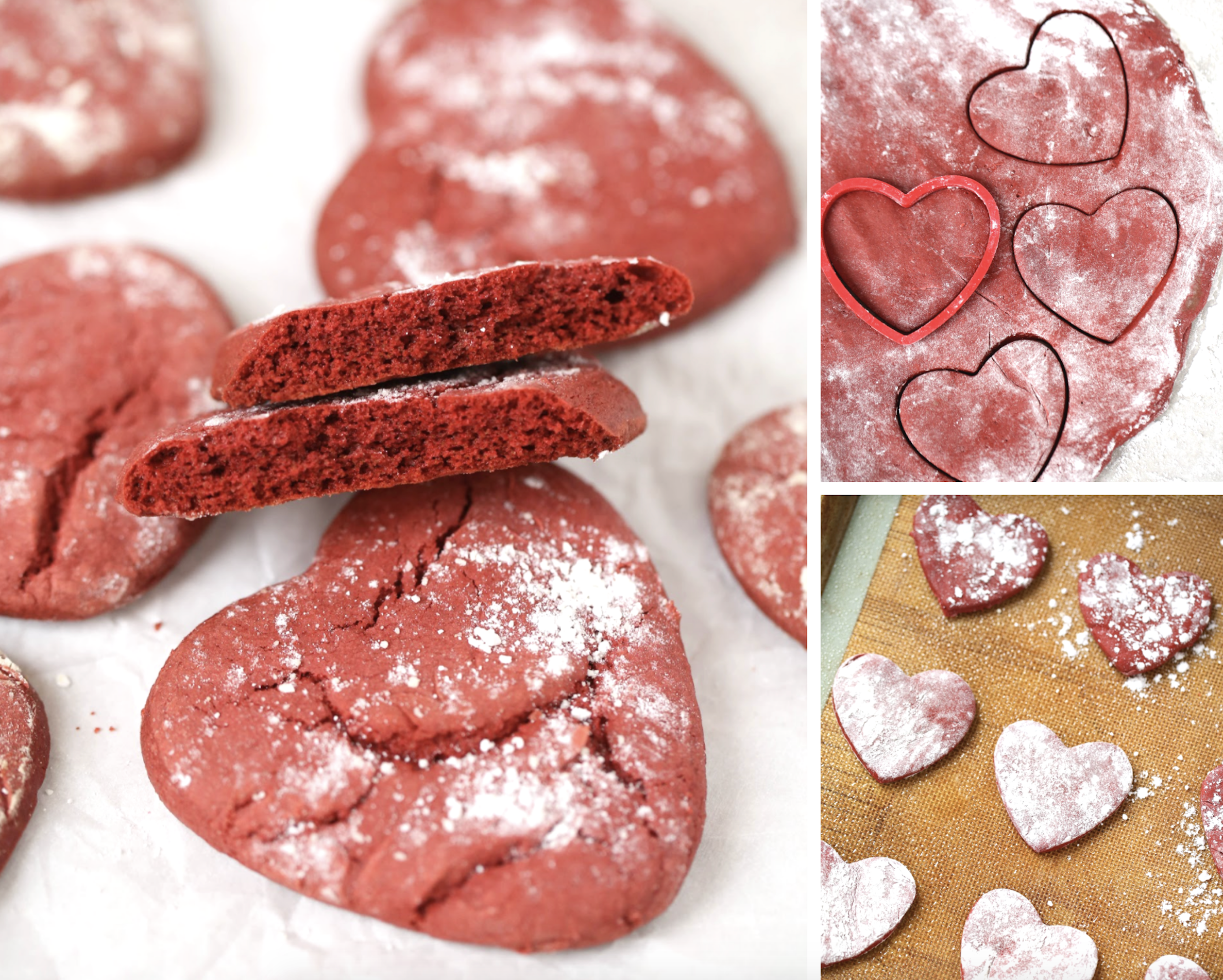 heart-shaped cookies Valentine's Day on a budget