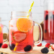 Sparkling Berry Lemonade