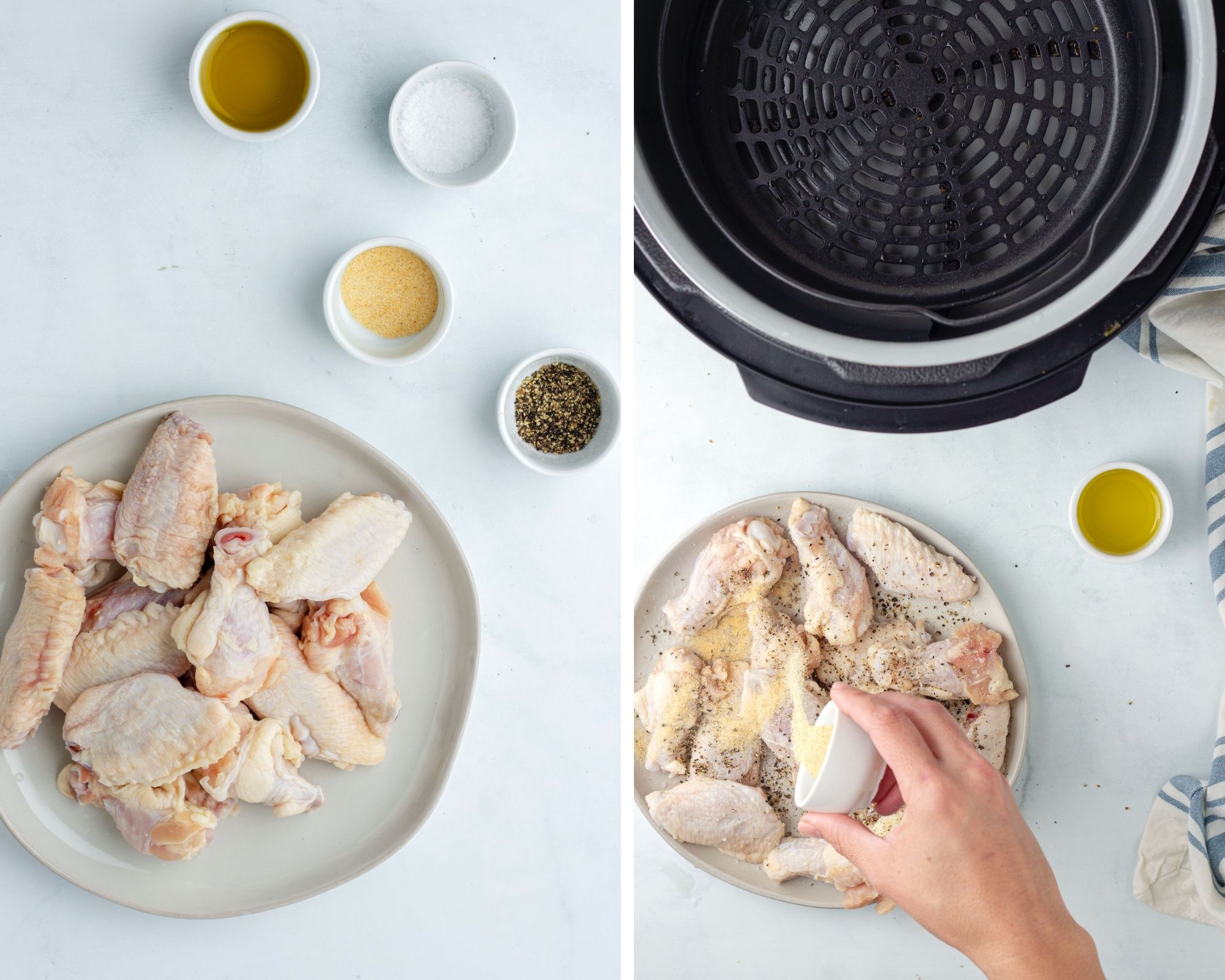 how to make chicken wings in the air fryer