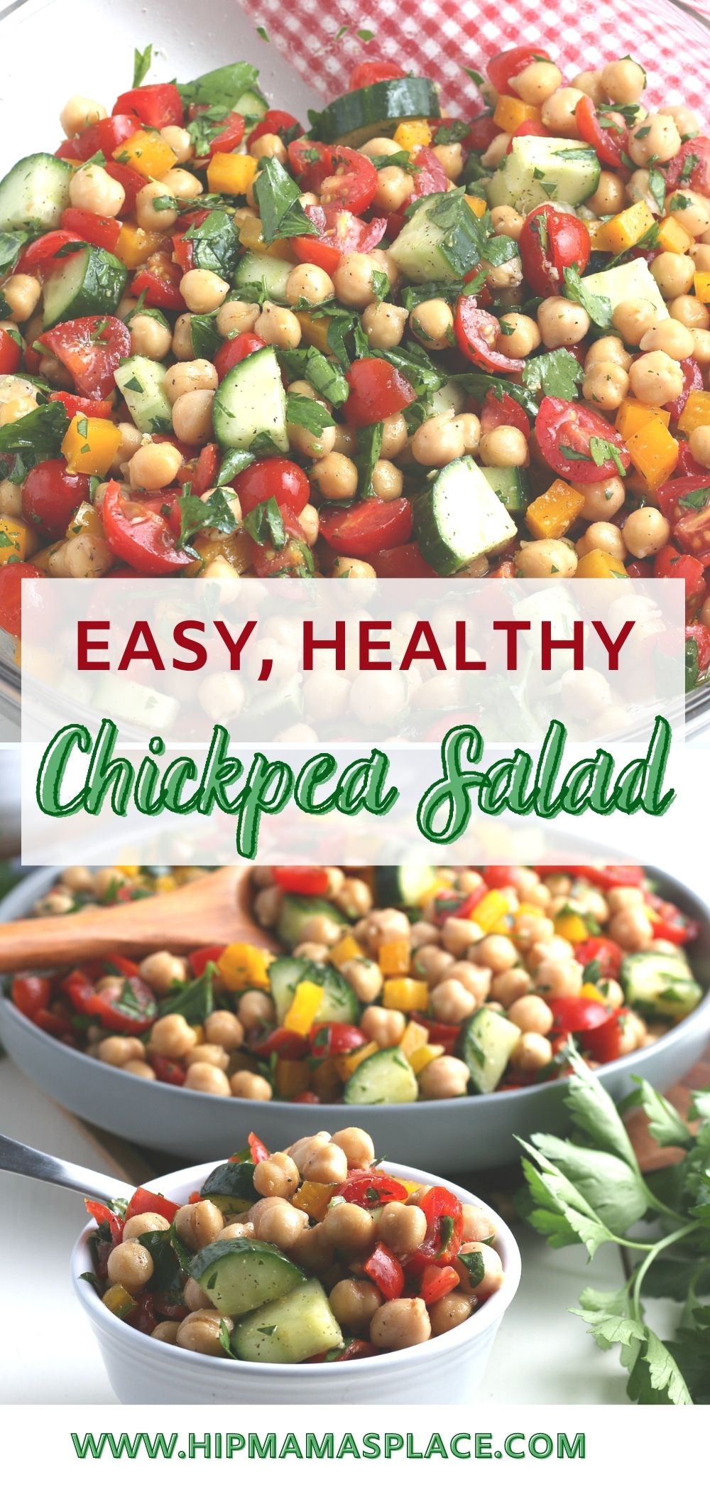 easy chickpea salad recipe