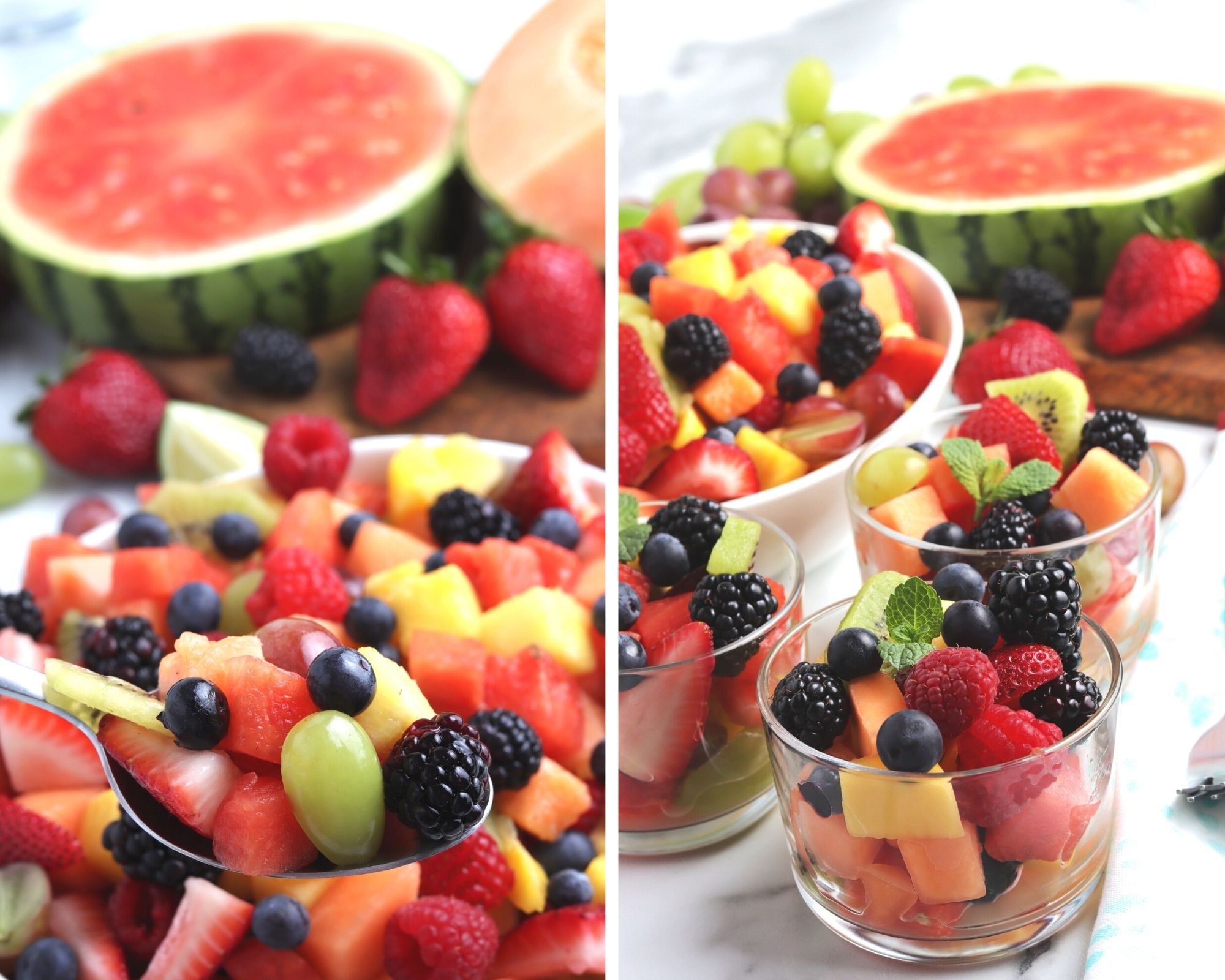 how to make summer fruit salad