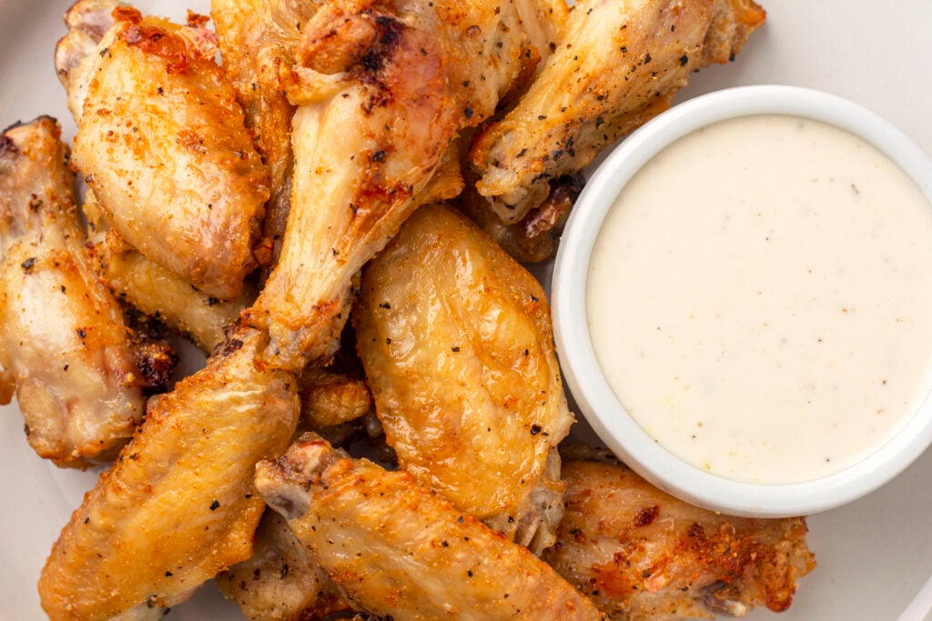 The Best Crispy Air Fryer Chicken Wings