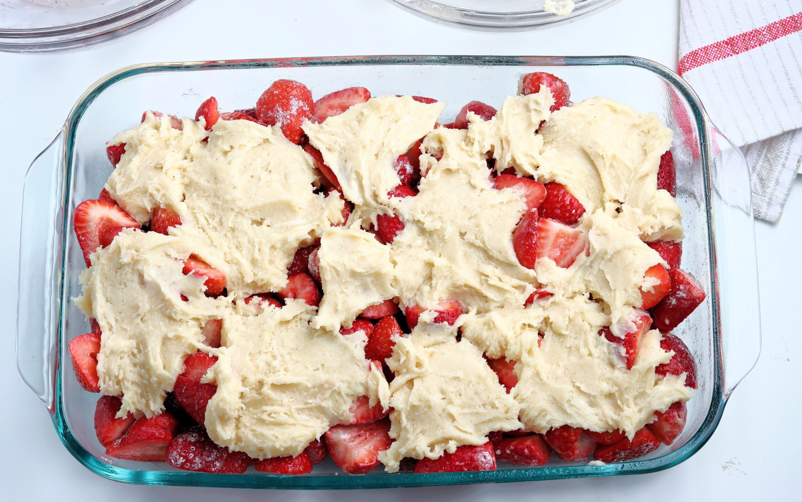 easy strawberry cobbler recipe