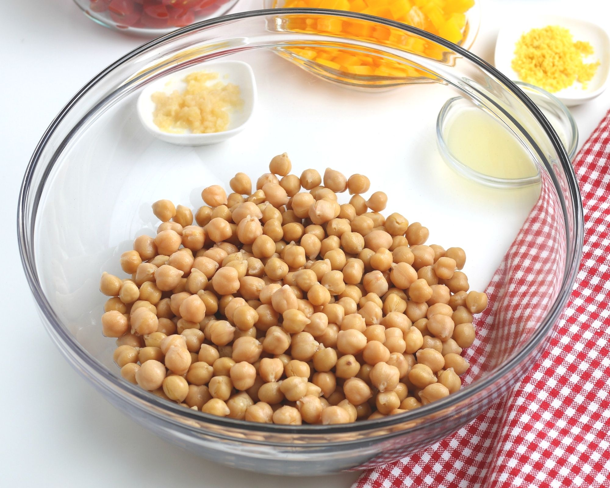 easy chickpea salad 