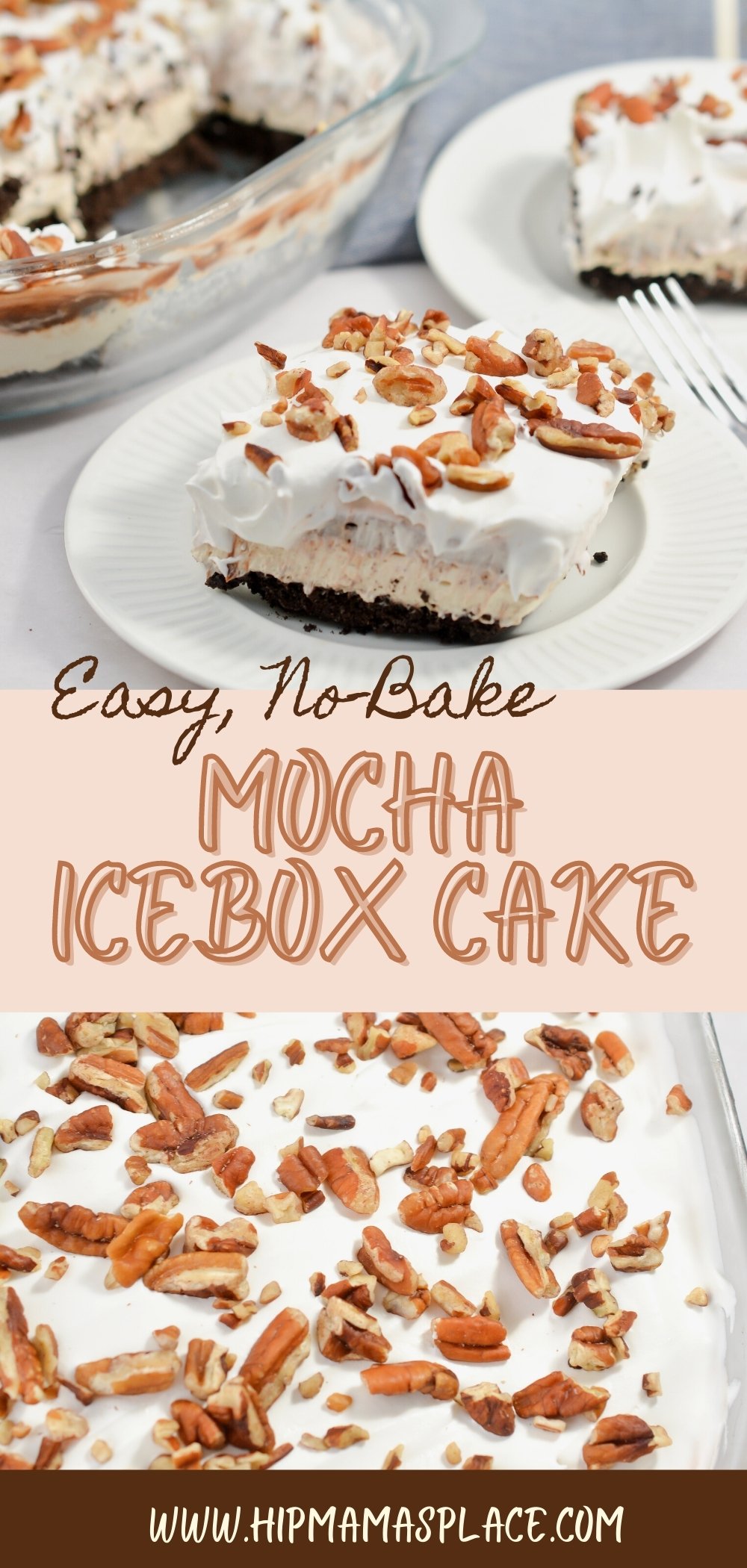 no-bake mocha icebox cake