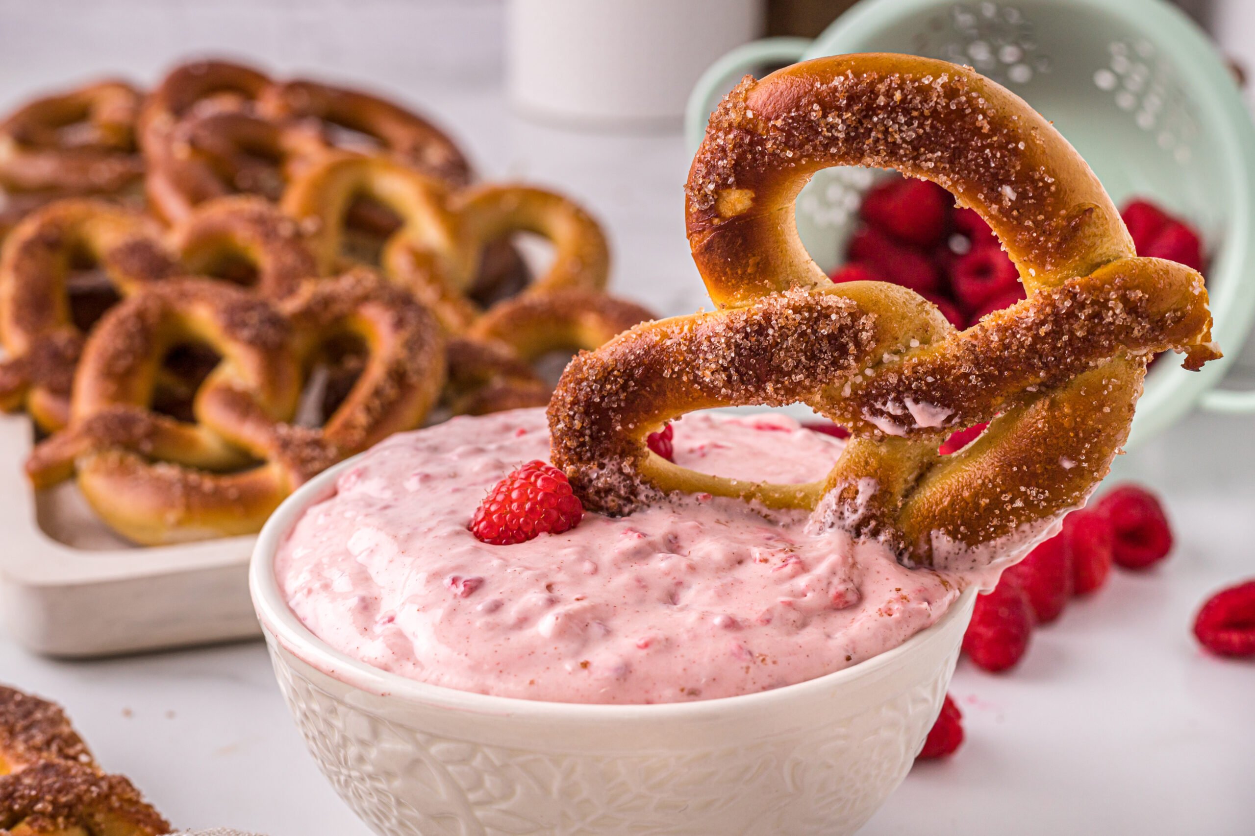 Raspberry Cream Cheese Dip Recipe - Hip Mama's Place