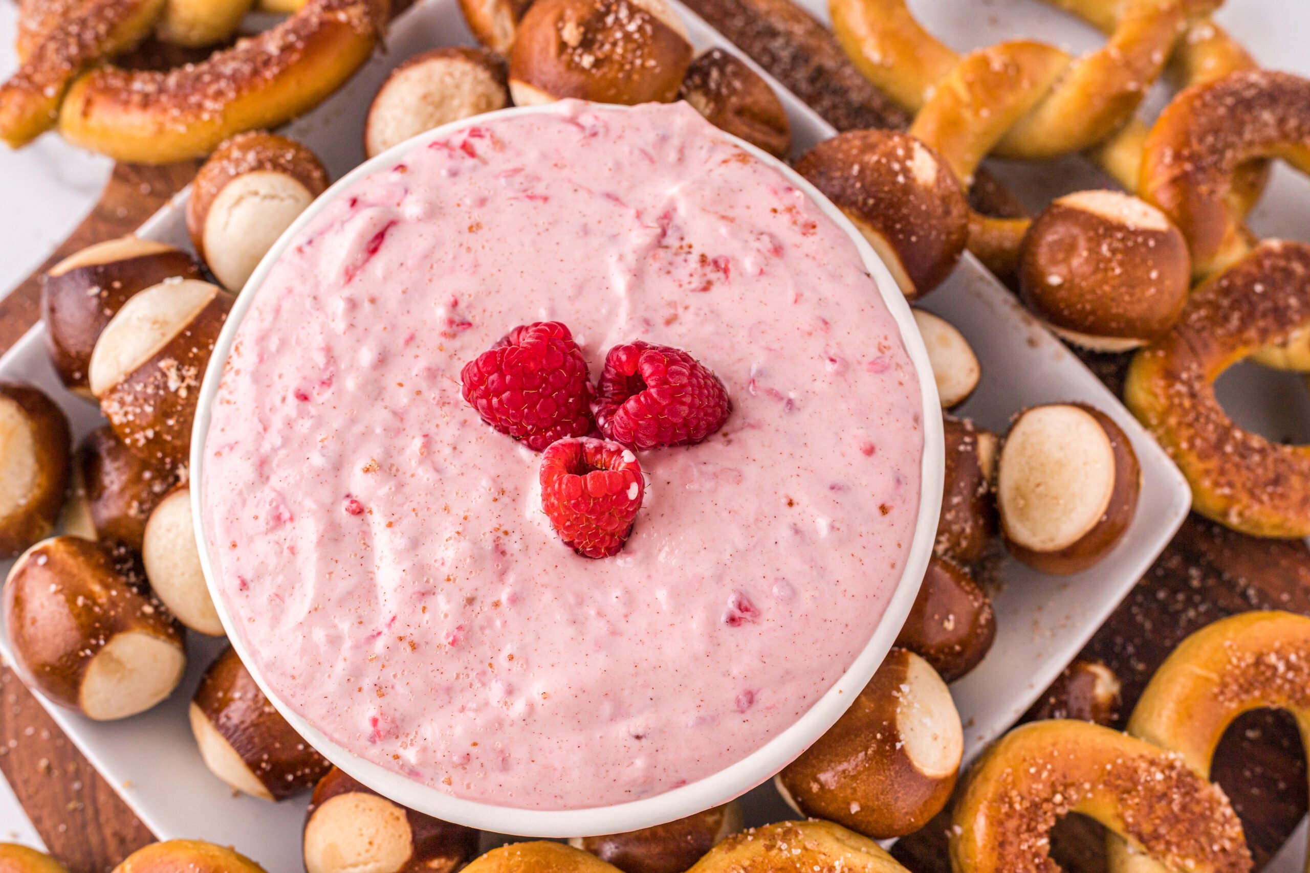 raspberry cream cheese dip recipe