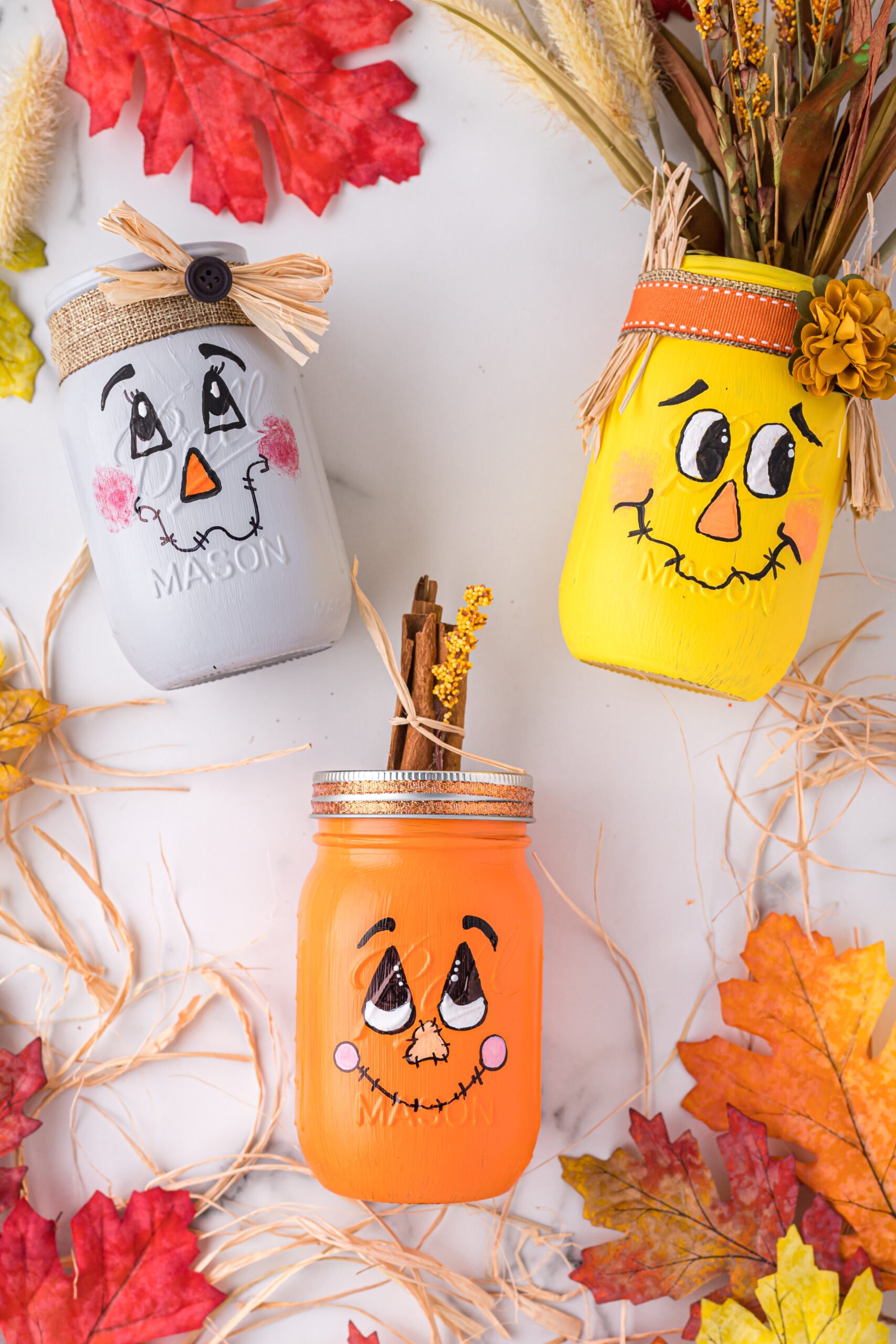 Mason Jar DIY Craft Ideas & Decor Projects for the Fall