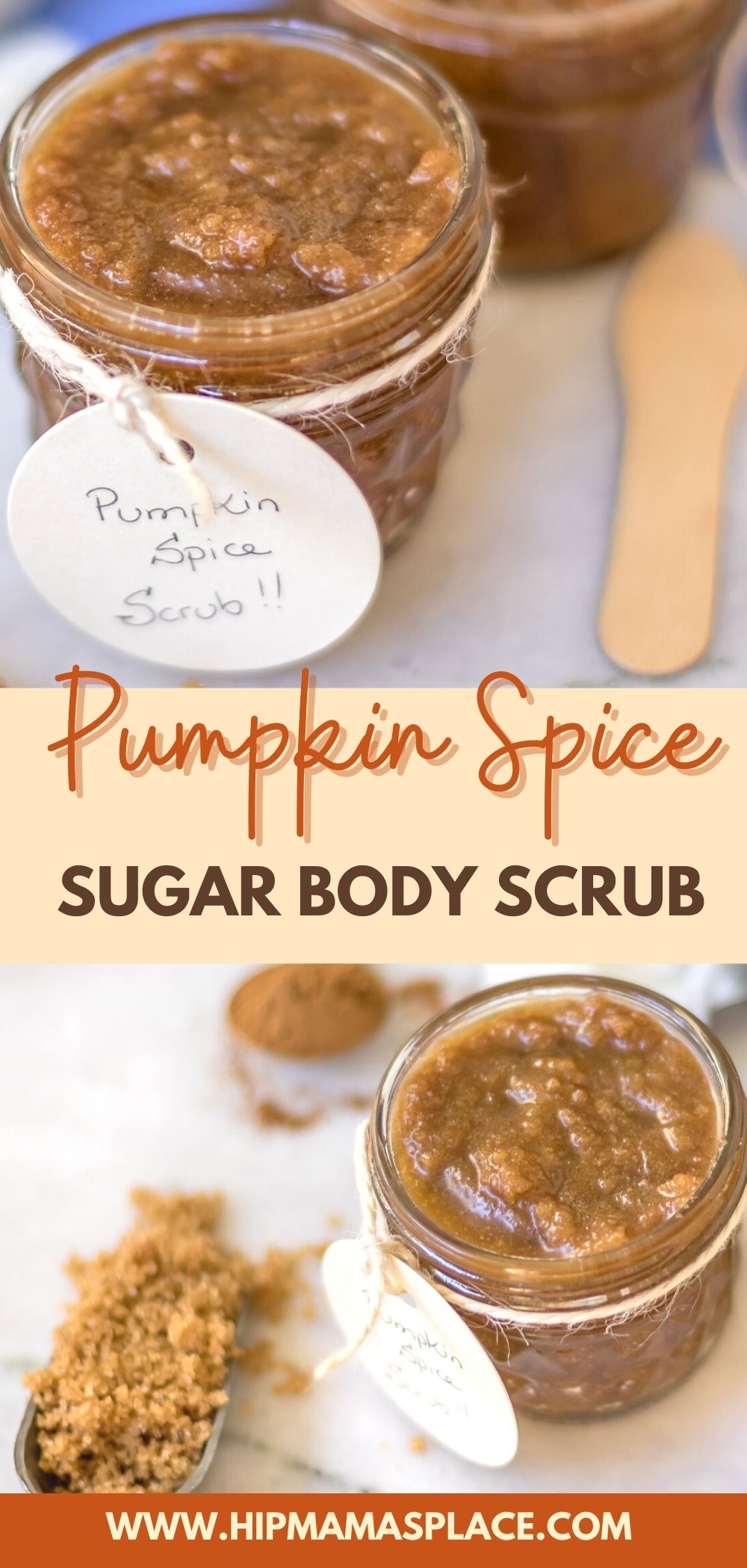 pumpkin spice sugar scrub 