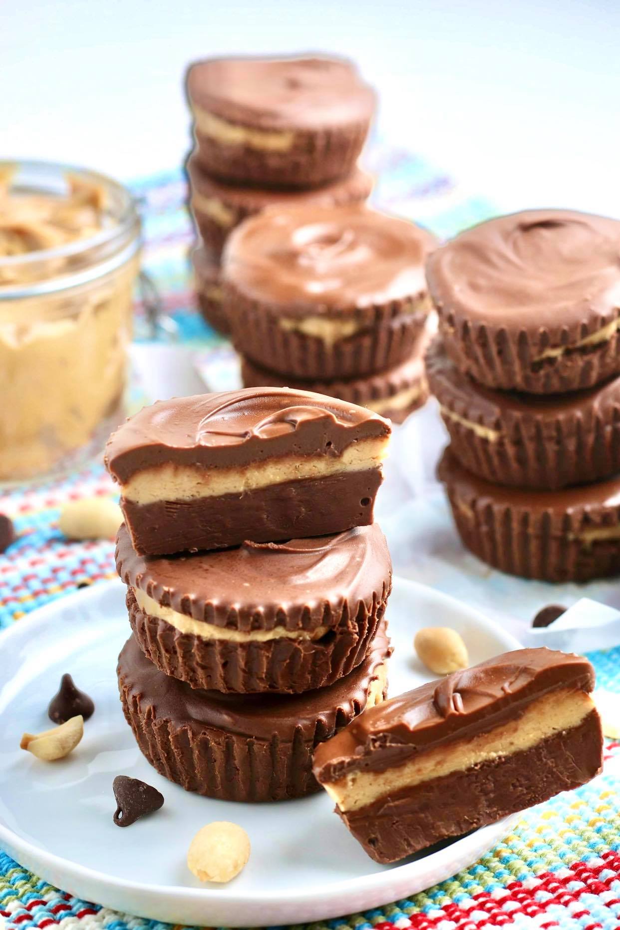 homemade reese's peanut butter cups 