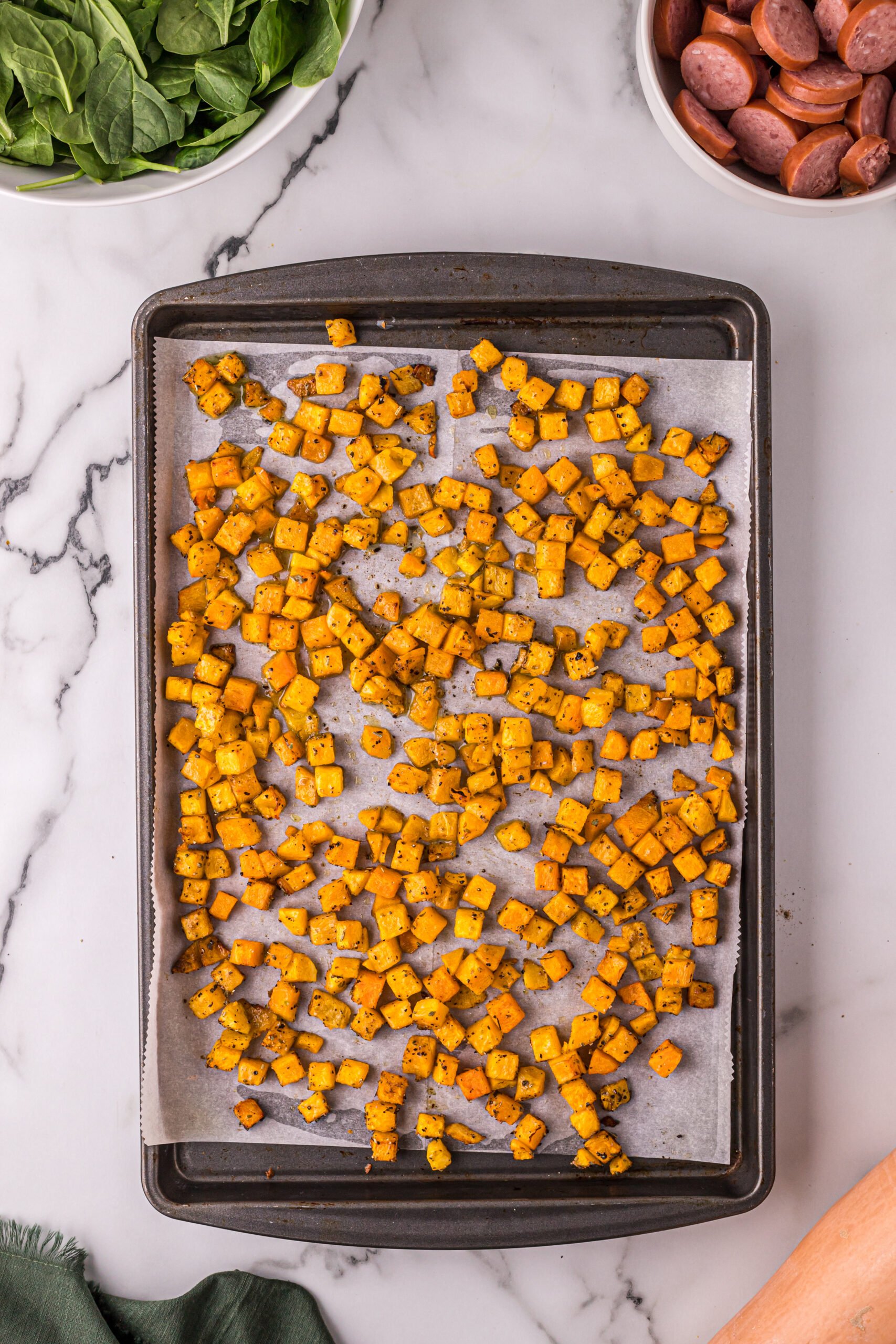 how to roast butternut squash