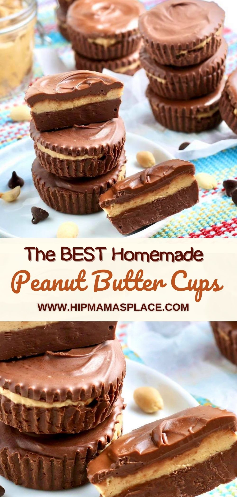 homemade peanut butter cups recipe