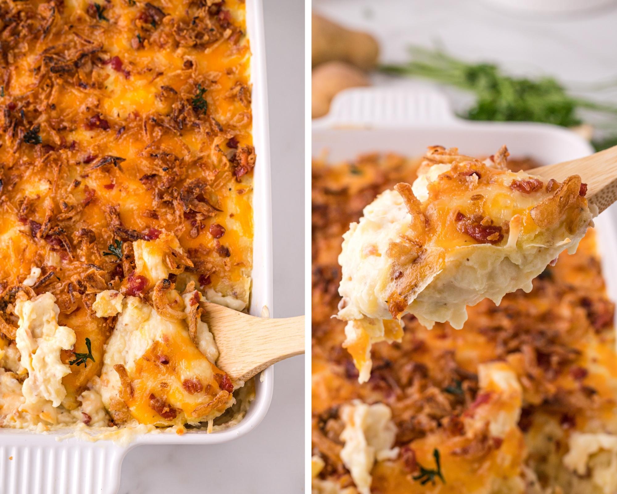 best loaded mashed potato casserole recipe