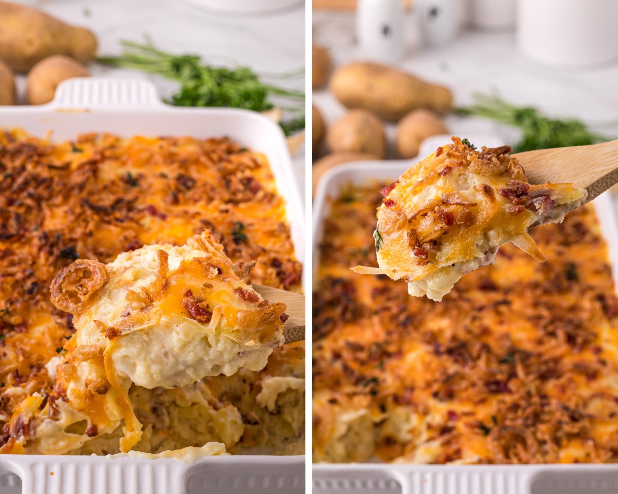 best loaded mashed potato casserole