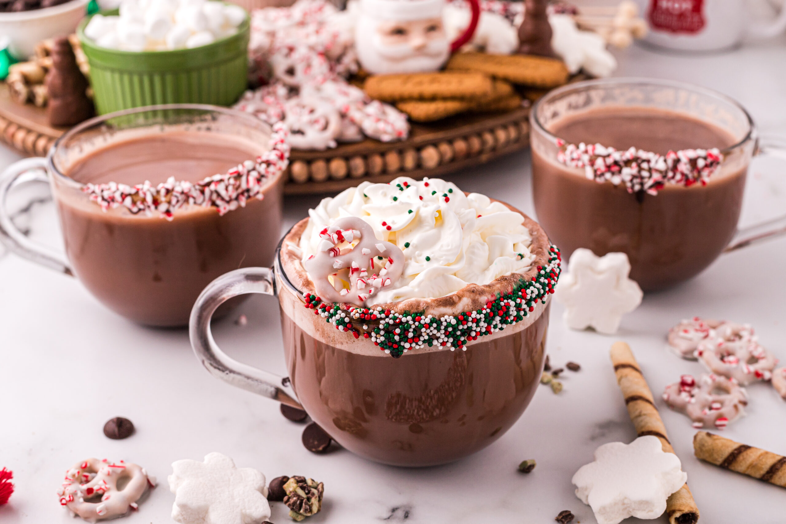 how to make a hot chocolate board 