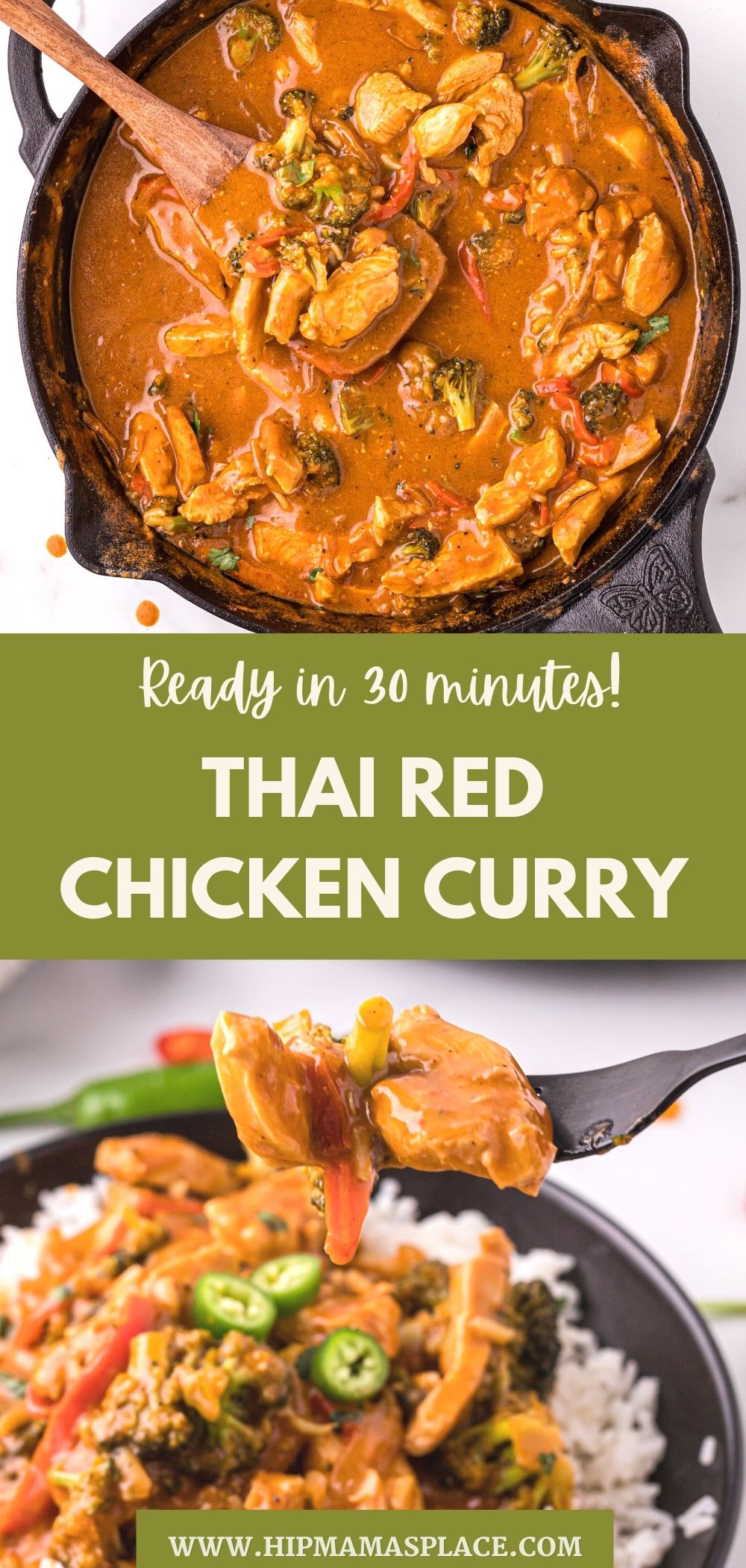 Thai Red Curry Chicken 