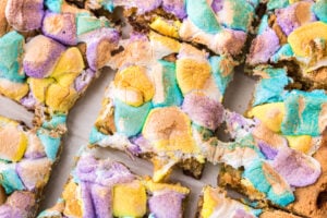 Easter Peeps blondies 