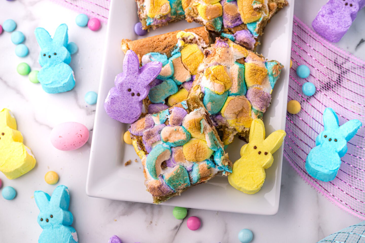 Easter Peeps Blondies