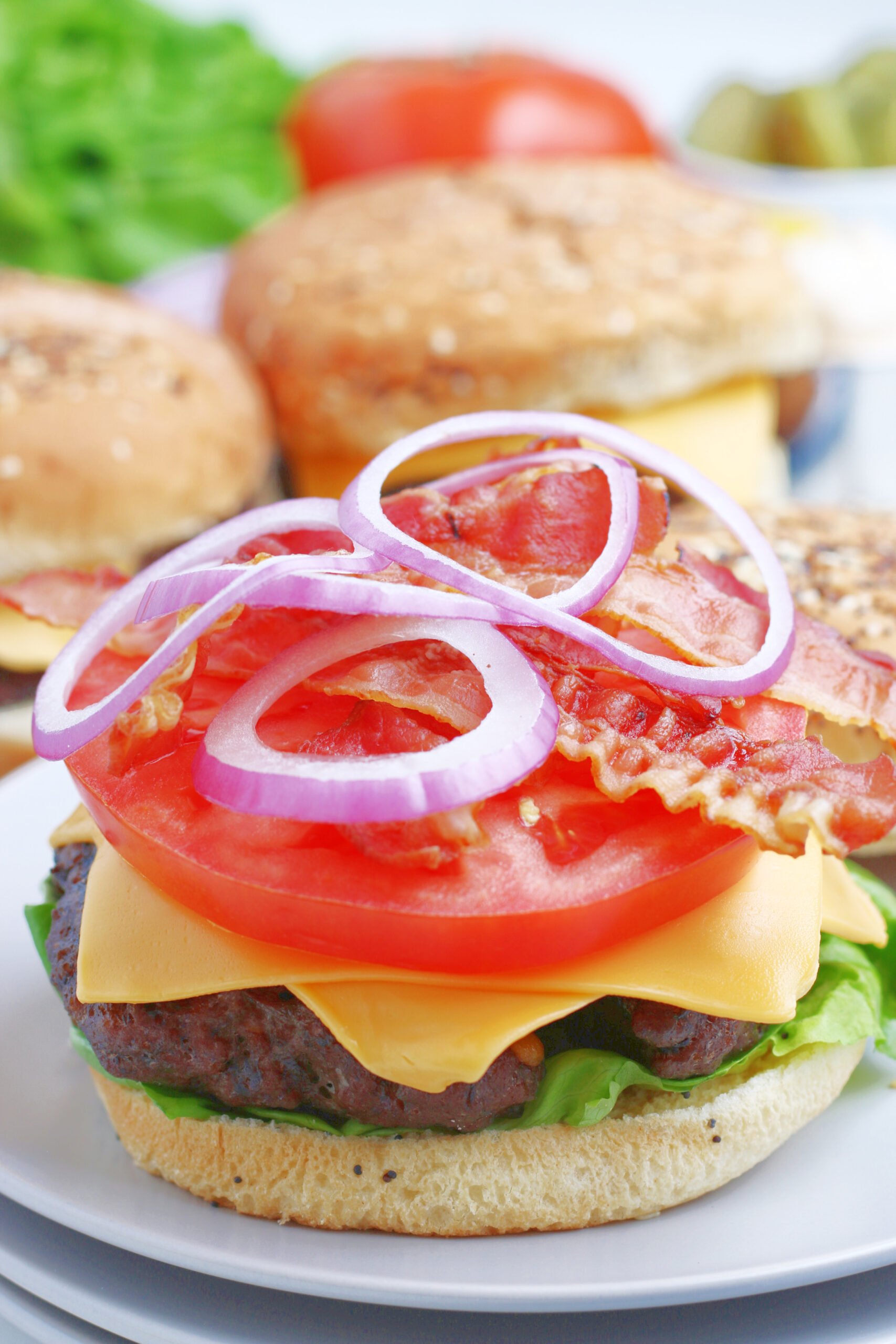 air fryer hamburgers 