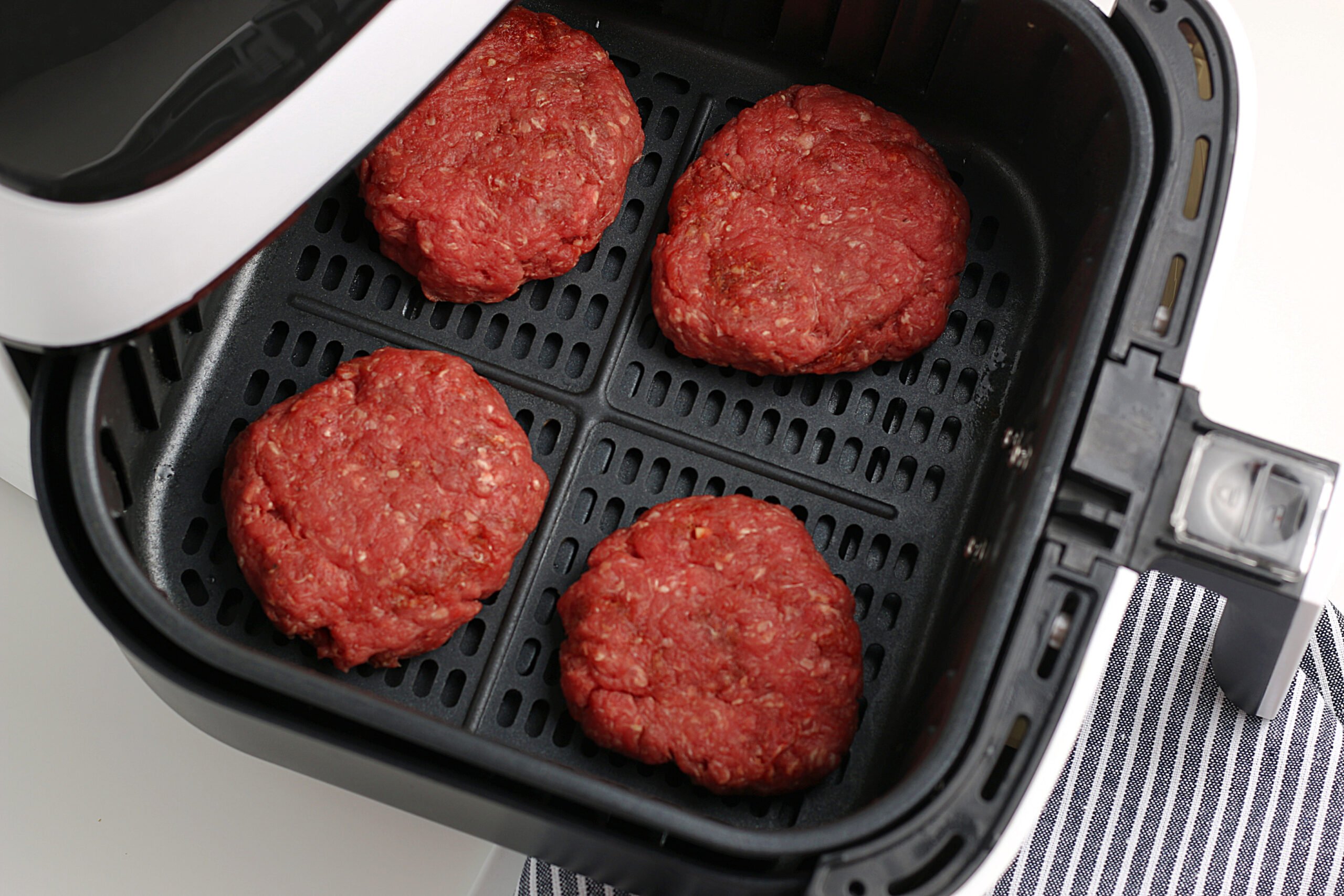 air fryer hamburgers 