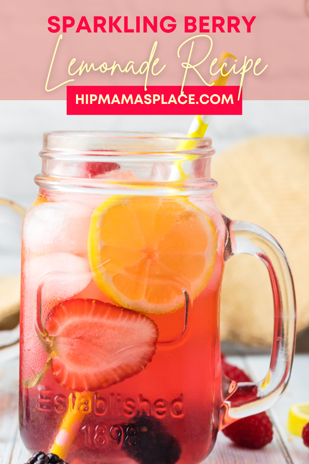 Sparkling Berry Lemonade