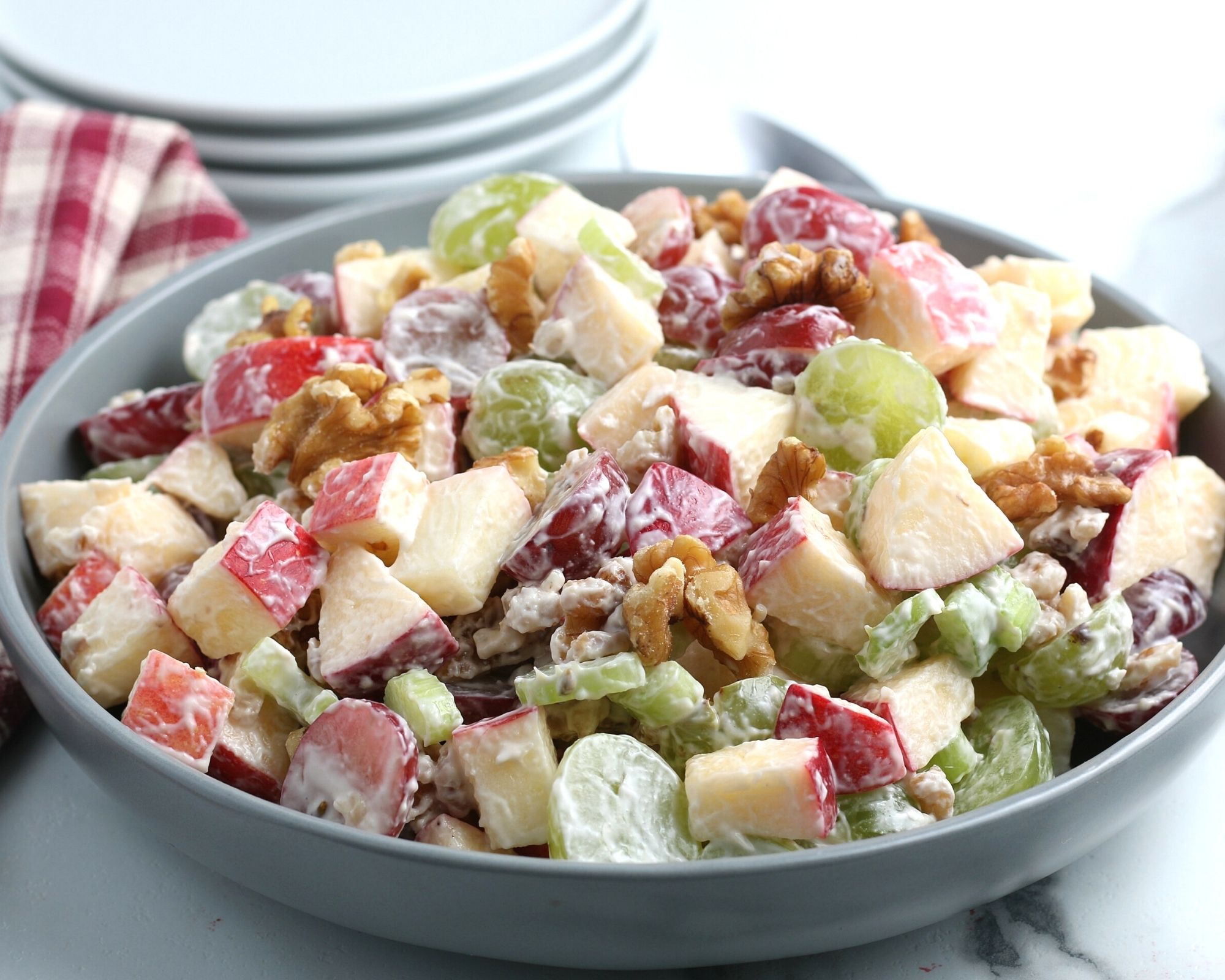 Waldorf salad cups recipe