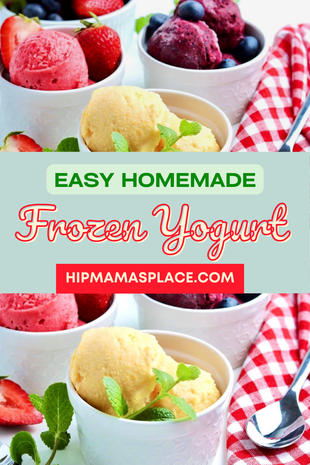 Easy Homemade Frozen Yogurt