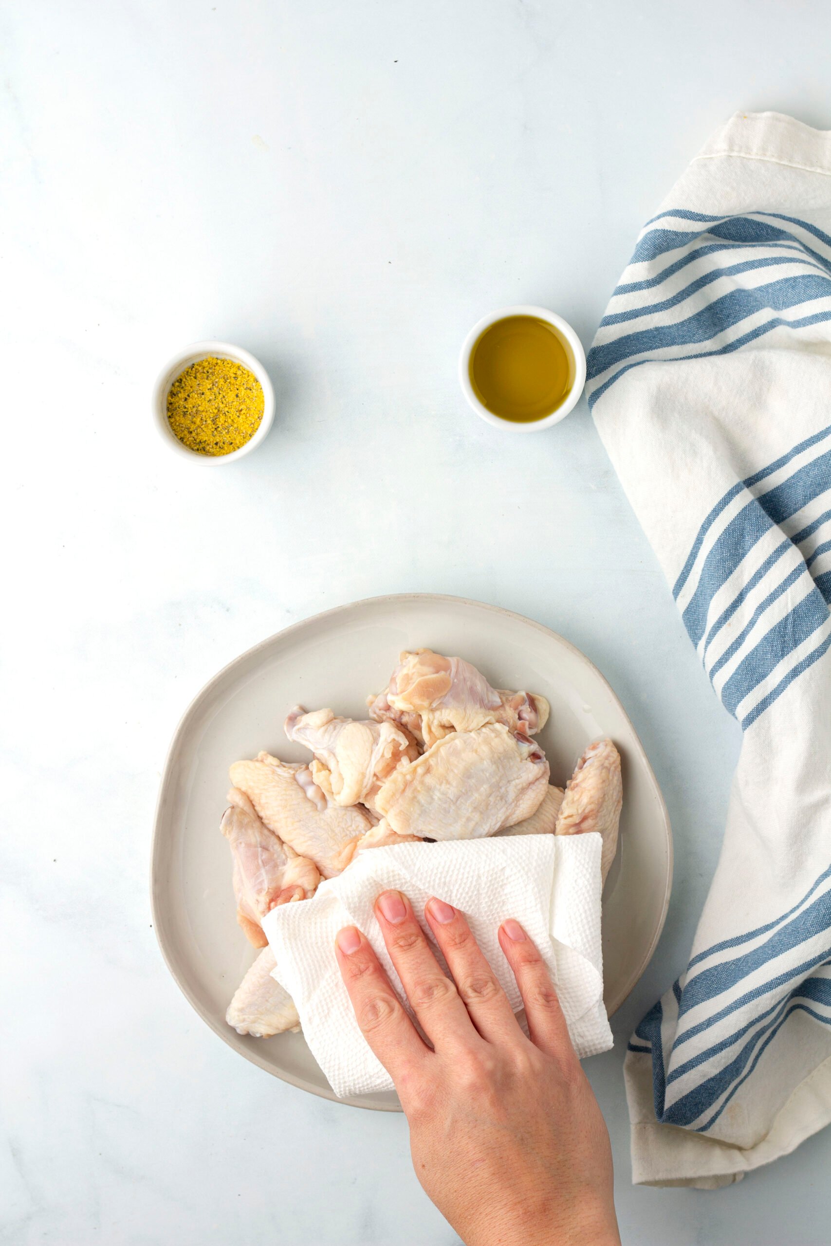 air fryer chicken wings lemon pepper