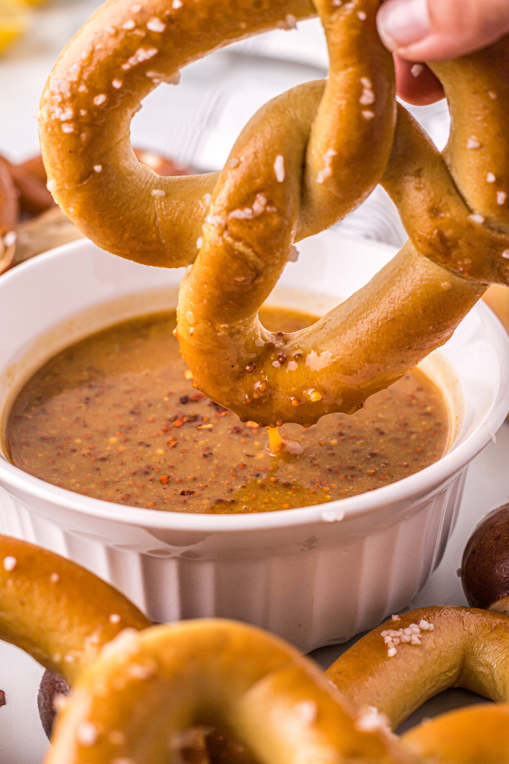 Spicy Honey Mustard Dipping Sauce - Hip Mama's Place