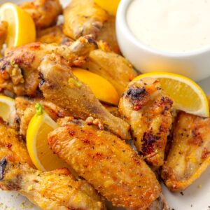 Air Fryer Lemon Pepper Chicken Wings