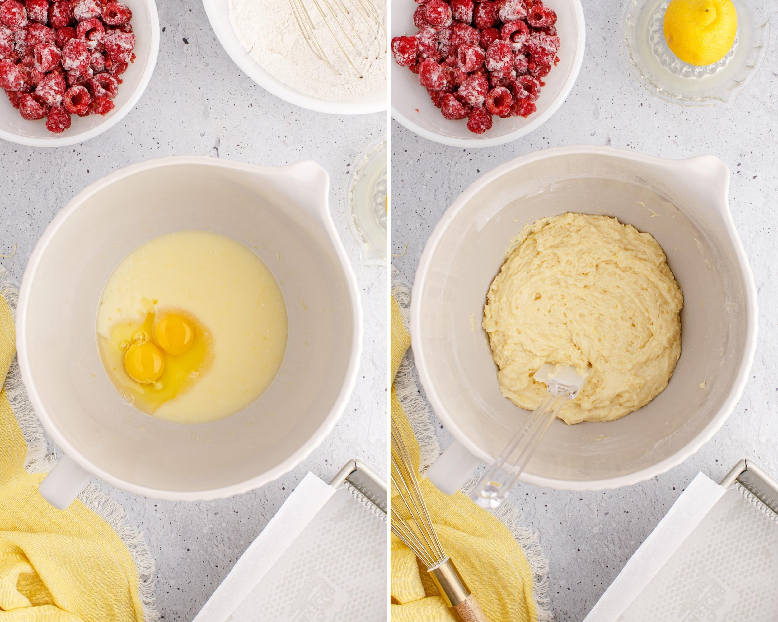 raspberry lemon bread ingredients 