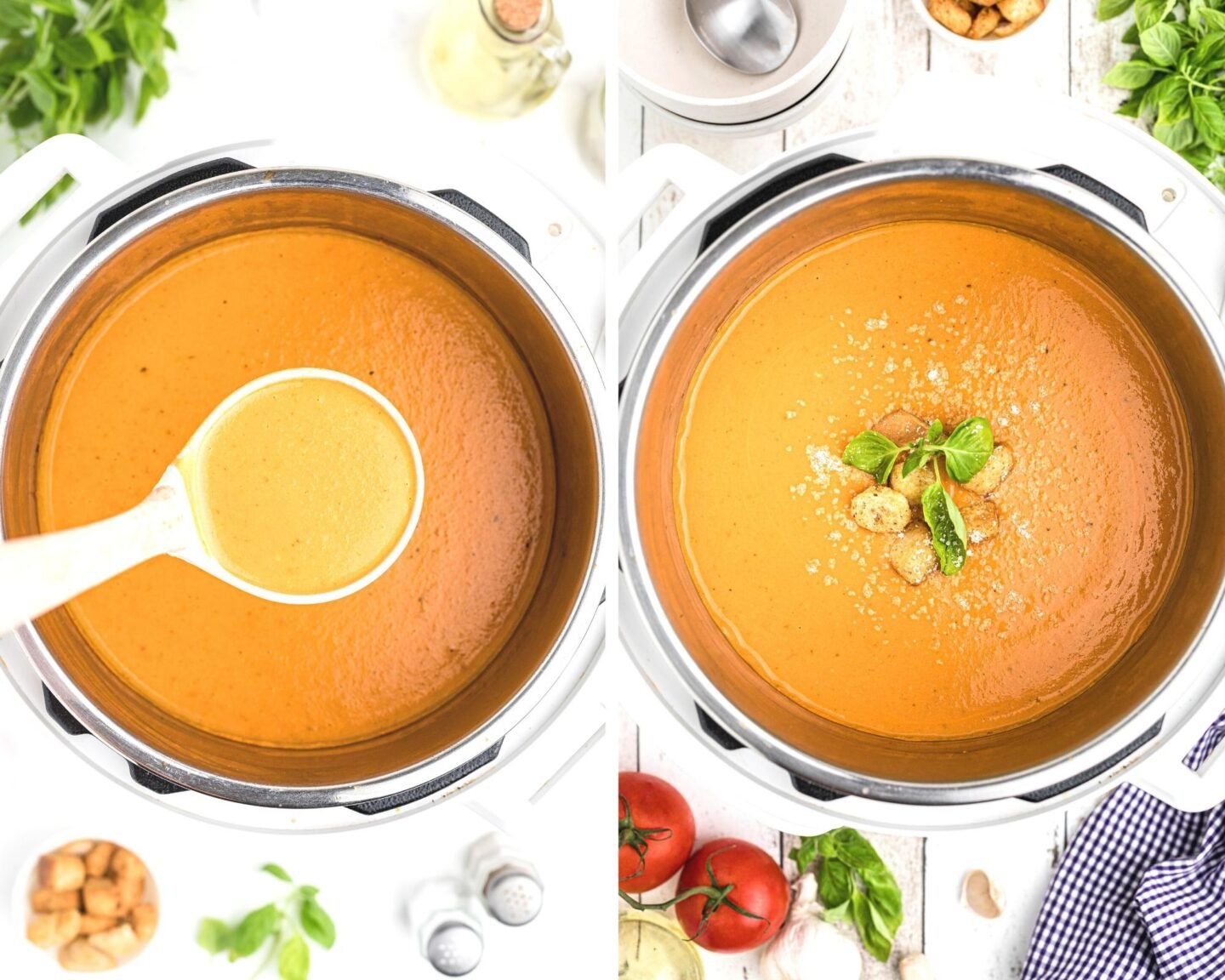 creamy tomato basil soup recipe