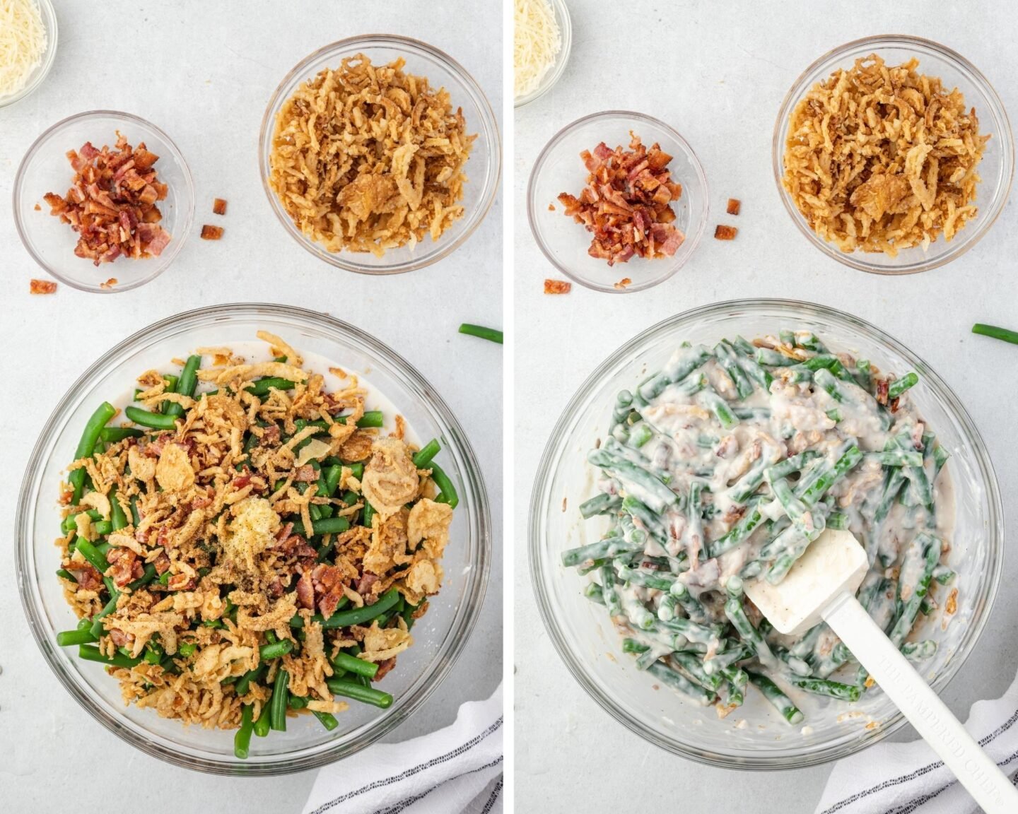 green bean casserole with bacon recipe