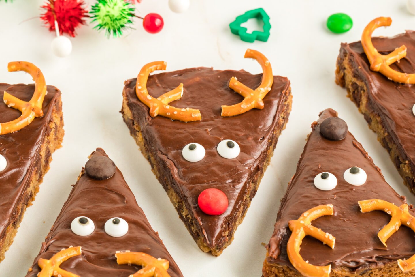 reindeer cookie bars recipe