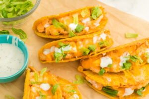 Bold Flavors in a Crunchy Shell: Easy Buffalo Chicken Tacos