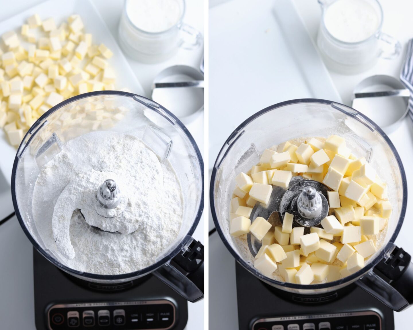 ingredients for homemade buttermilk biscuits 