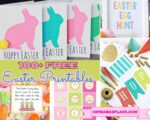 100+ Free Easter Printables for Home and Party Decor - Hip Mama's Place
