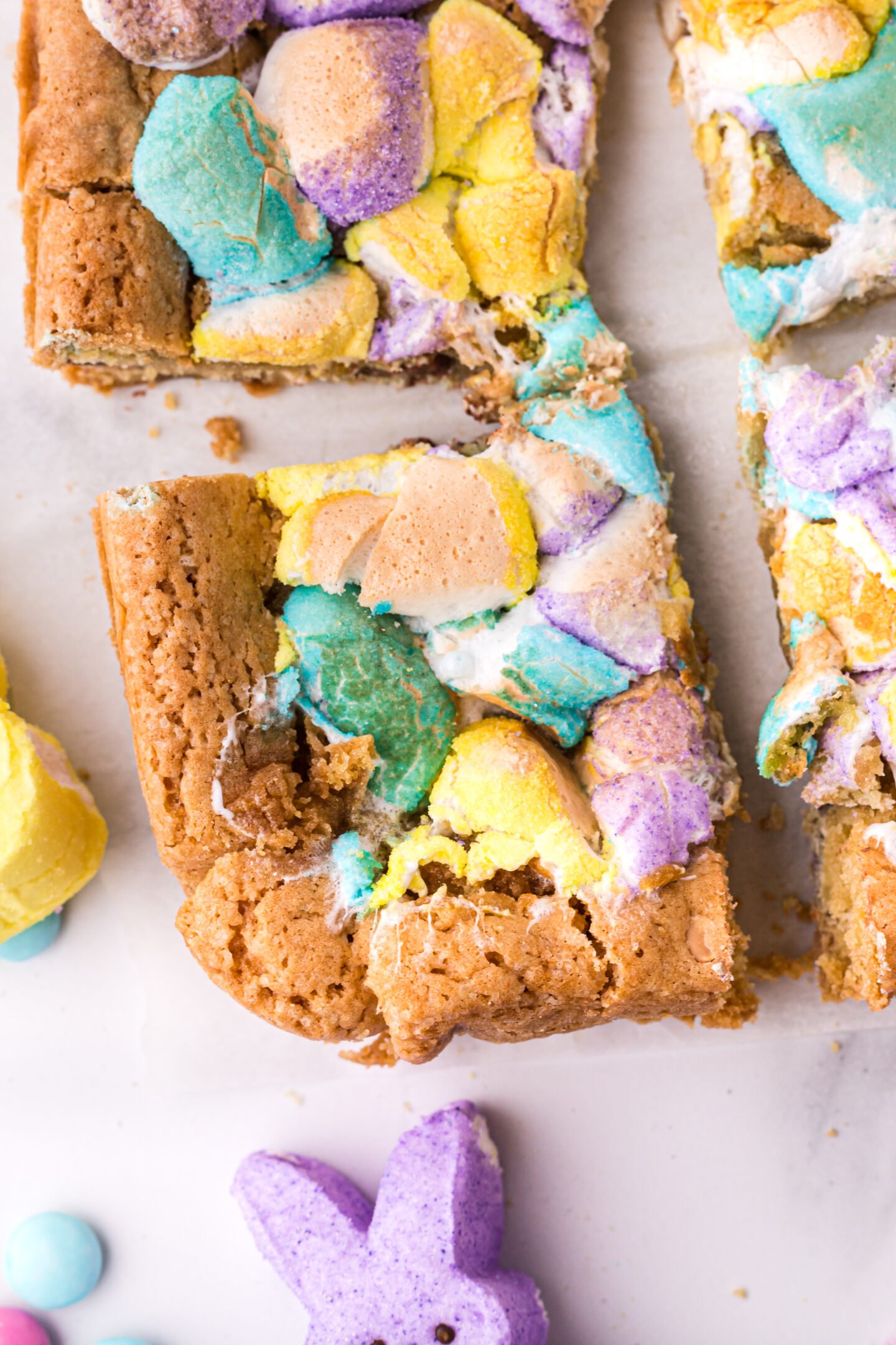 Easter Peeps Blondies