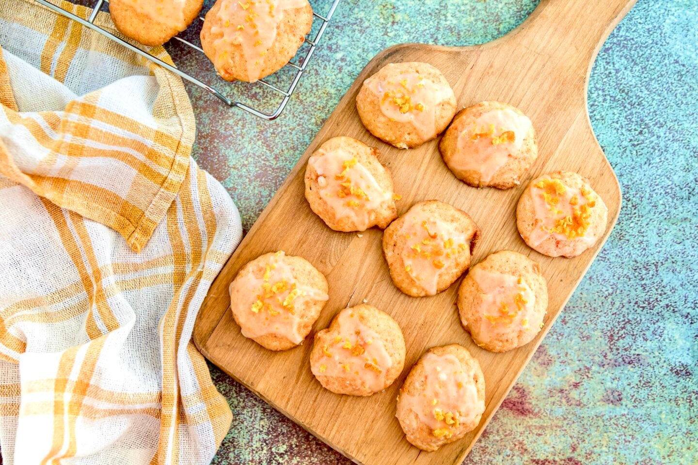 Glazed Orange Carrot Cookies Recipe