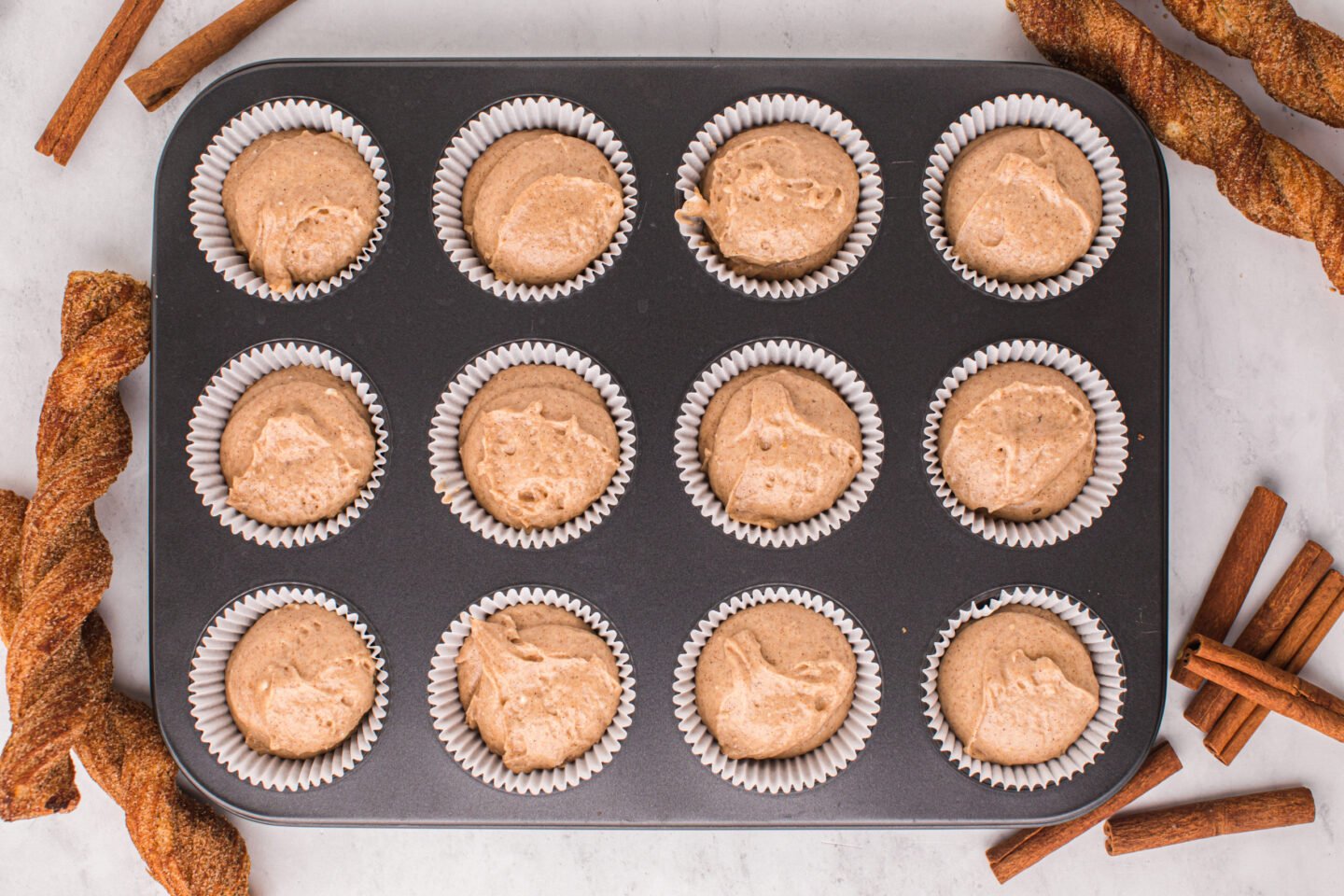 churro cupcakes recipe