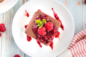 How to Make Raspberry Sauce {from Fresh Raspberries}