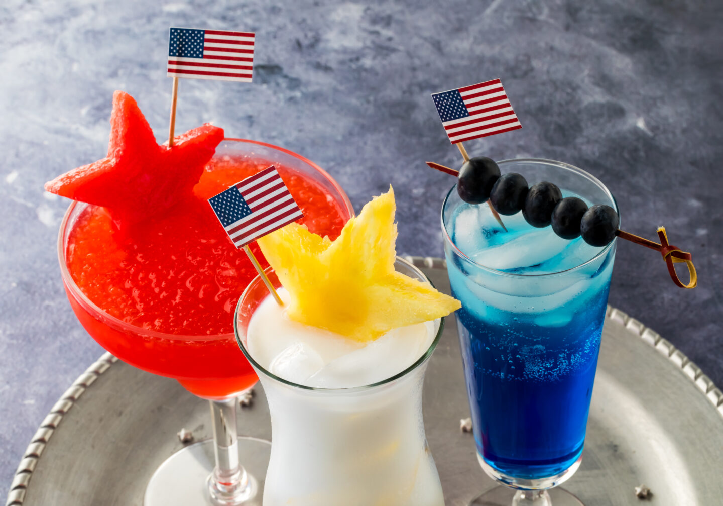 patriotic party drinks