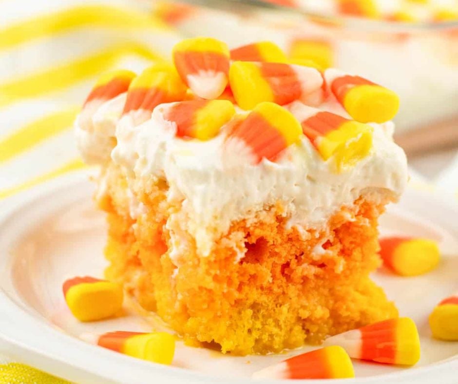 Candy Corn Cake recipe