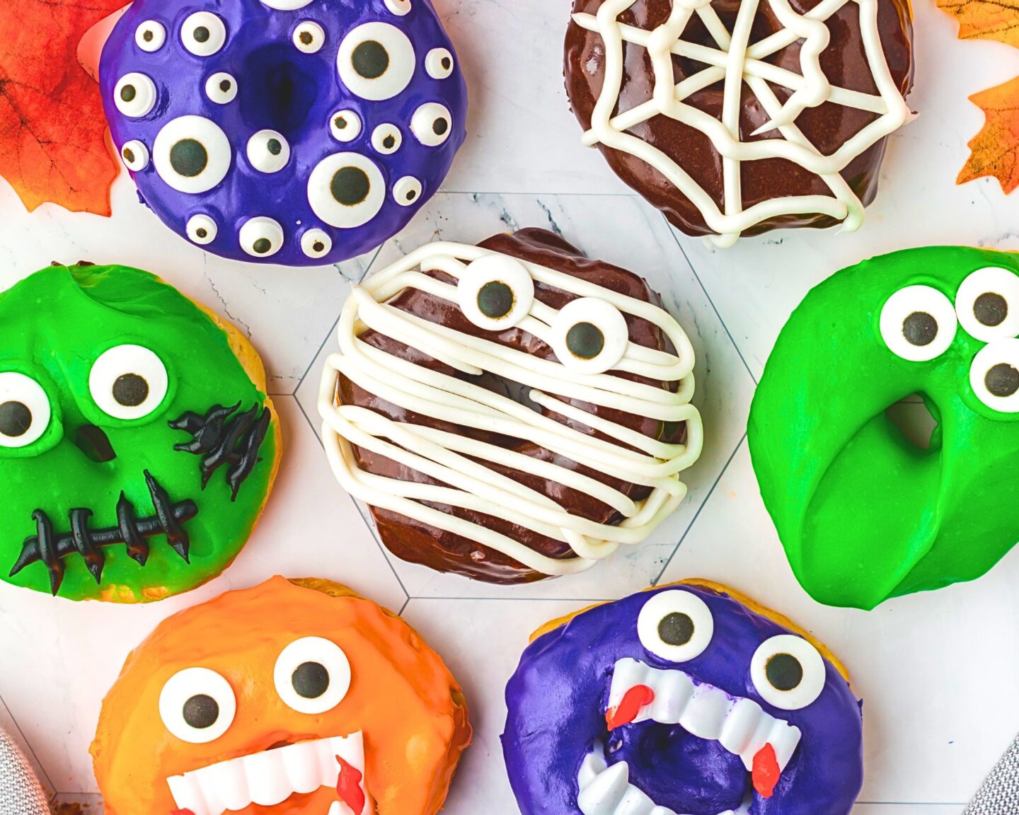Halloween donuts recipe