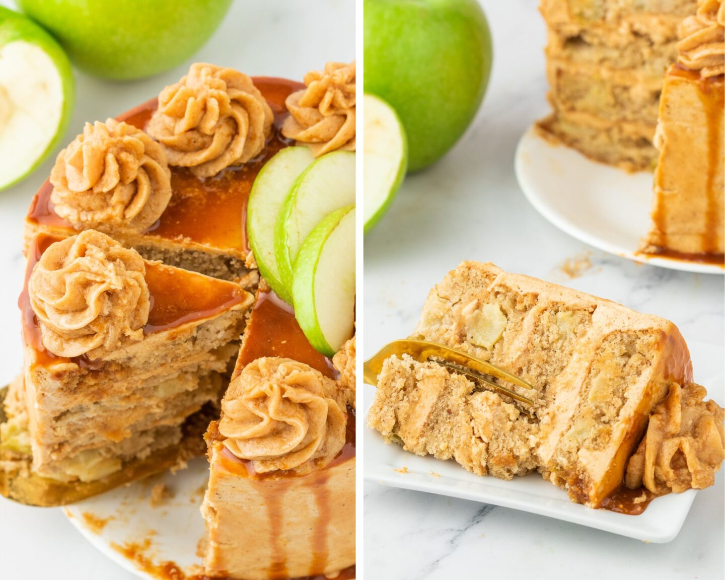 caramel apple spice cake