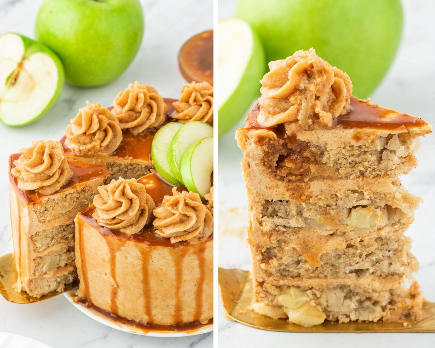 caramel apple spice cake 